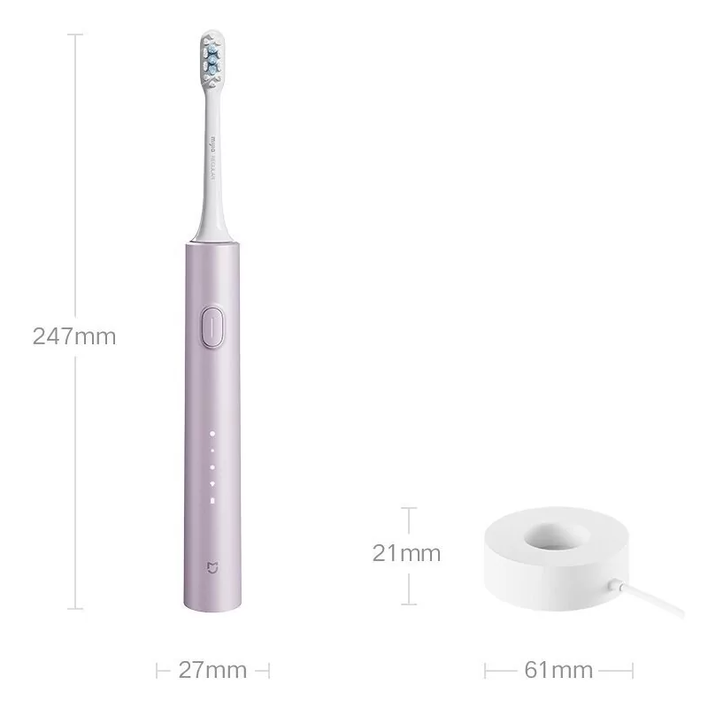 Зубная щетка Xiaomi Electric Toothbrush T302 темно-синий— фото №12