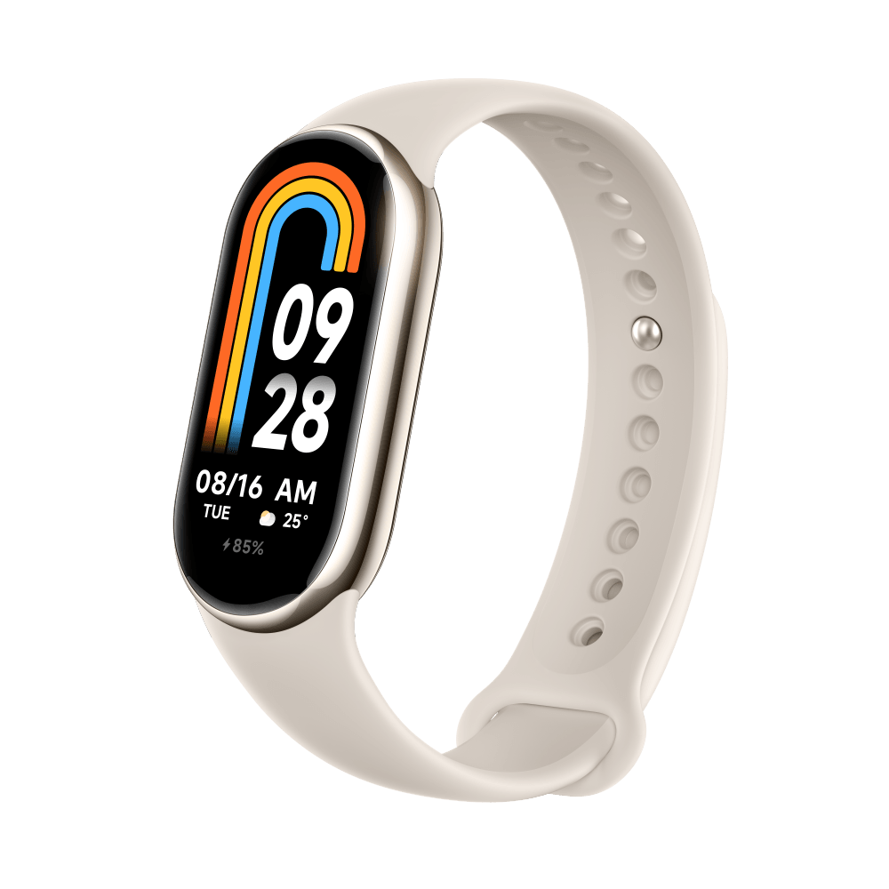 Фитнес-браслет Xiaomi Smart Band 8, золотой— фото №0