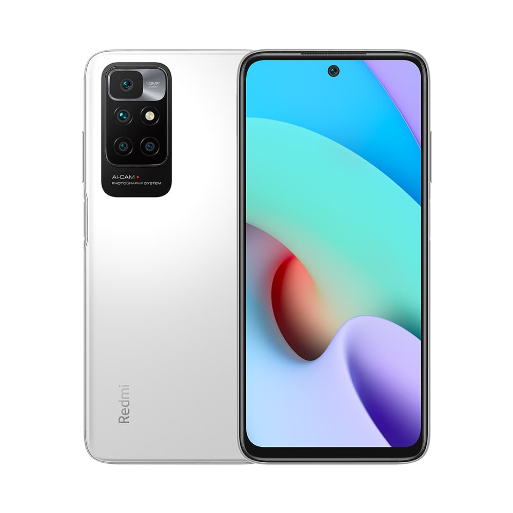 Смартфон Redmi 10 2022 6.5″ 4Gb, 64Gb, белая галька— фото №0