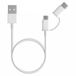 Кабель Xiaomi USB / Type-C/Micro USB 1м, белый— фото №0